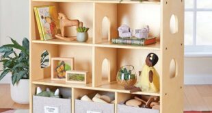 Kids Bookcase With Storage