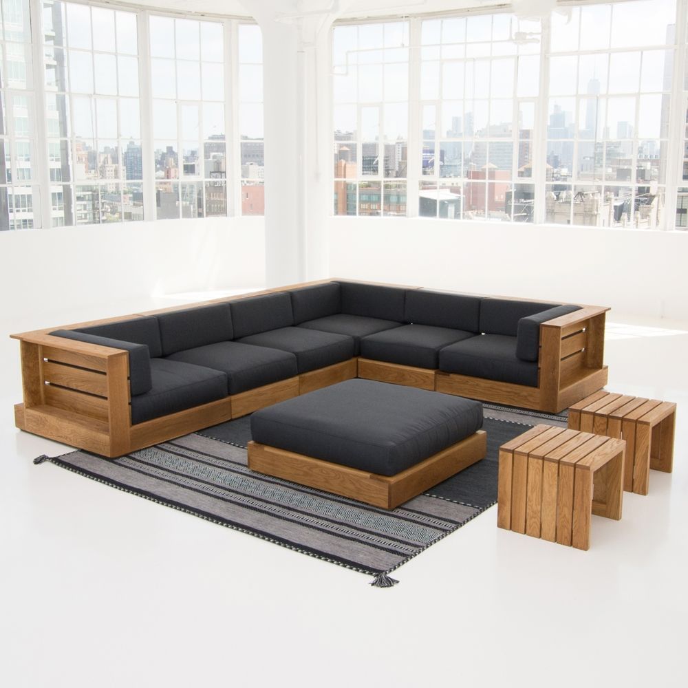 Innovative Wooden Sofa Set Designs for Cozy Small Living Spaces