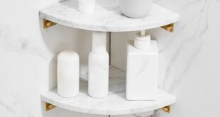 Marble Bathroom Accessories Set