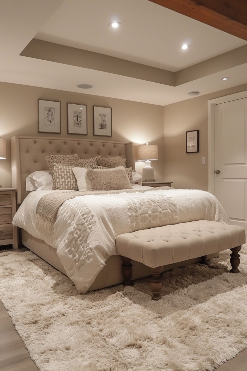 Luxurious Master Bedroom Wall Decor Inspiration