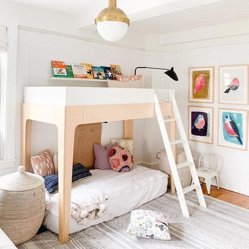 Maximize Space and Style with Children’s Loft Bed Featuring Ample Storage