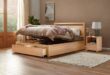 Wooden Double Beds With Storage Drawers