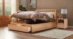 Wooden Double Beds With Storage Drawers