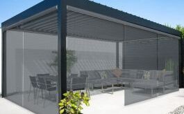 Outdoor Patio Roller Shades