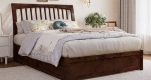 Sleigh Bed With Storage Drawers