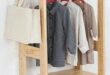 Wooden Portable Closet Wardrobe