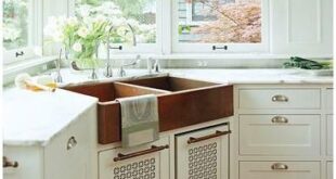 Corner Kitchen Sink Cabinet Designs