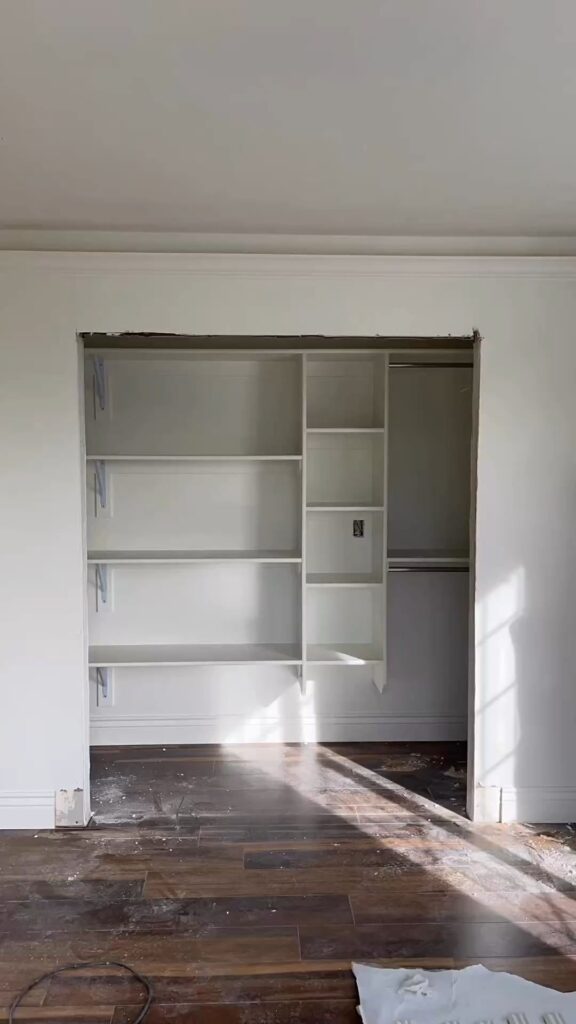 Storage Closet With Doors