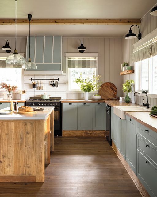 Outstanding Country Kitchen Tile Backsplash Ideas