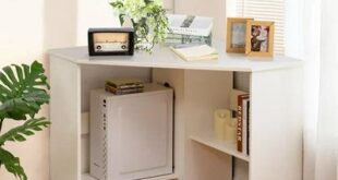 Small Corner Desk With Storage