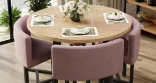 Round Kitchen Table And Chairs Set