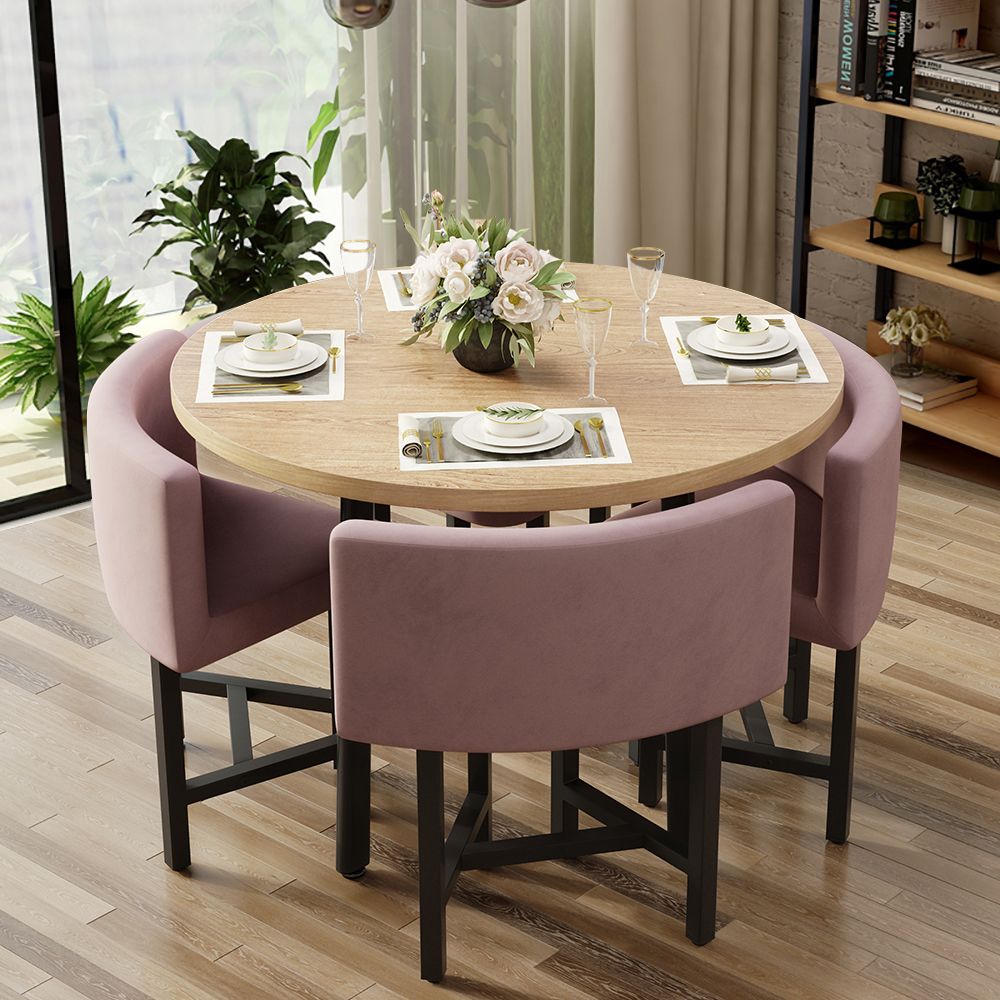 Round Kitchen Table And Chairs Set