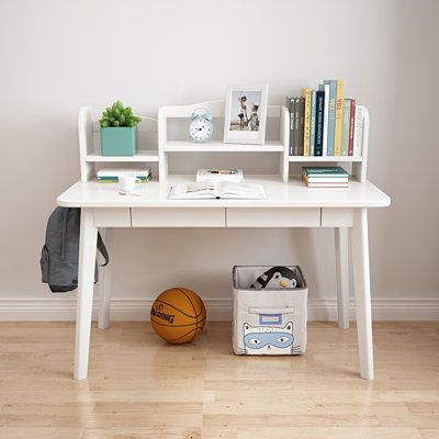 Several Storage Options for Kids Study Desks