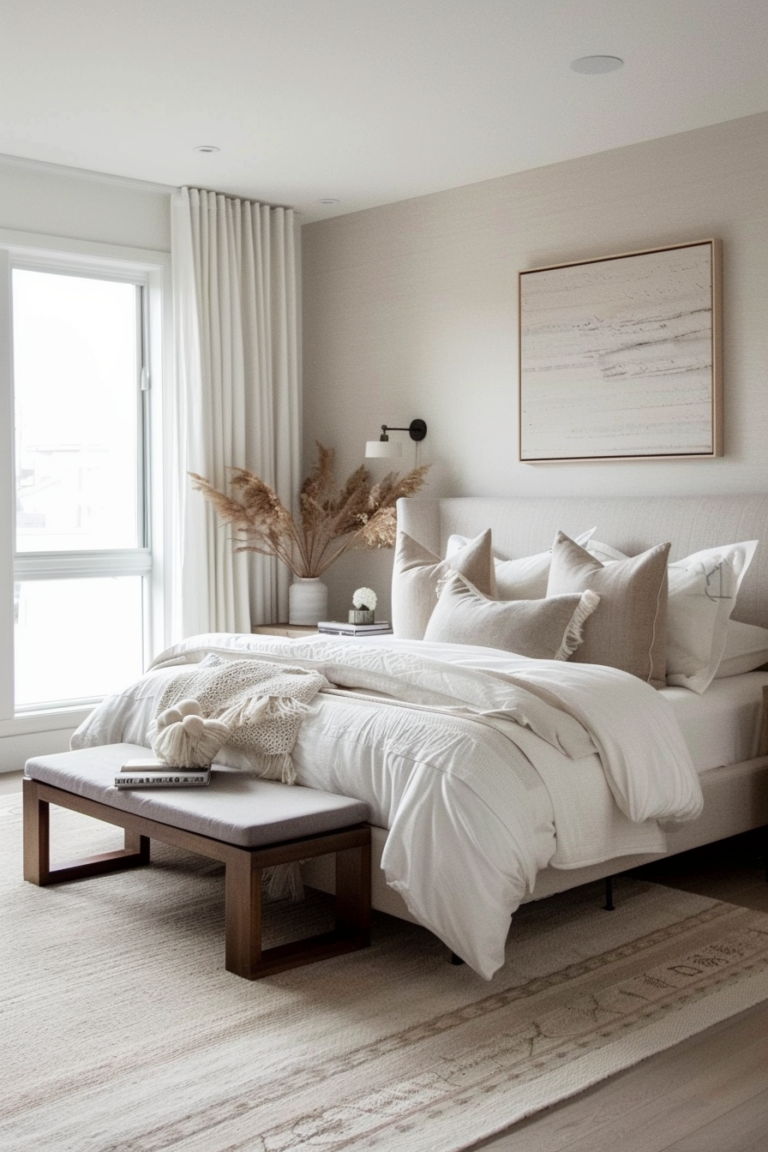 Simplicity and Serenity: The Art of Creating a Minimalist Master Bedroom Decor