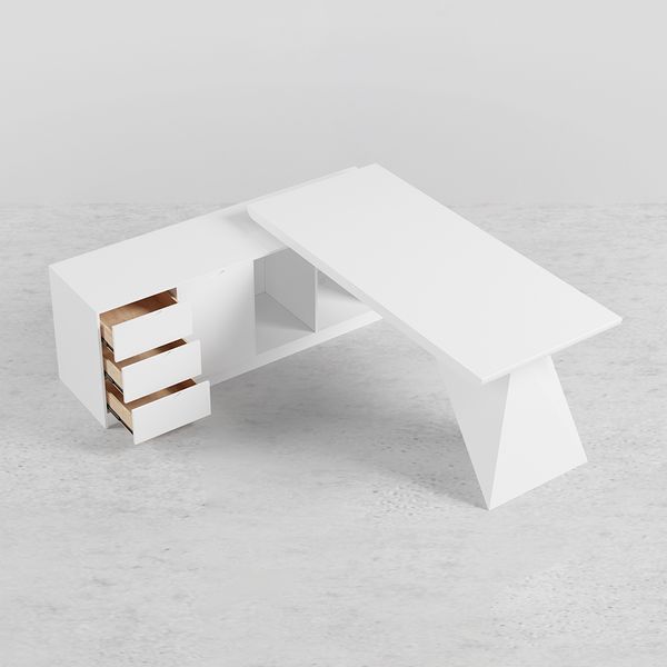 L Shaped Office Desk Modern