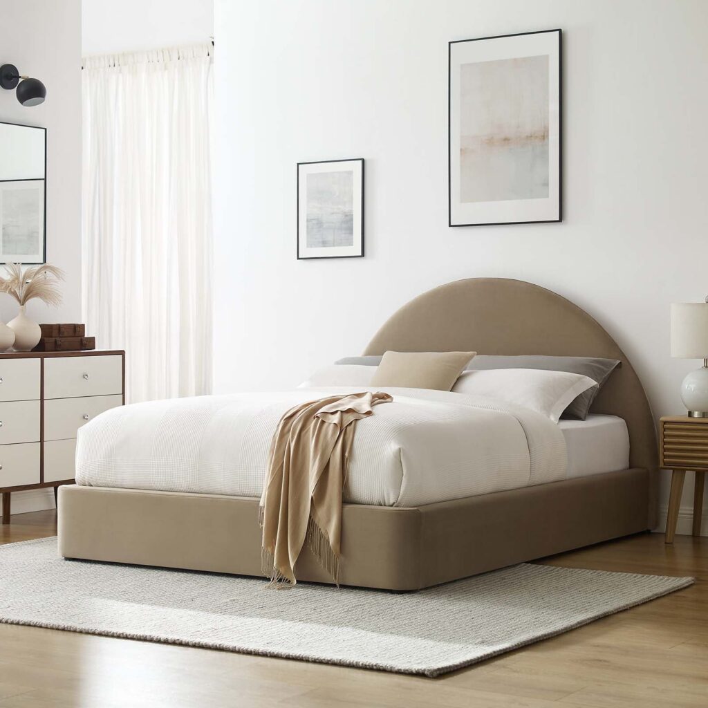 Round Shaped King Size Bed