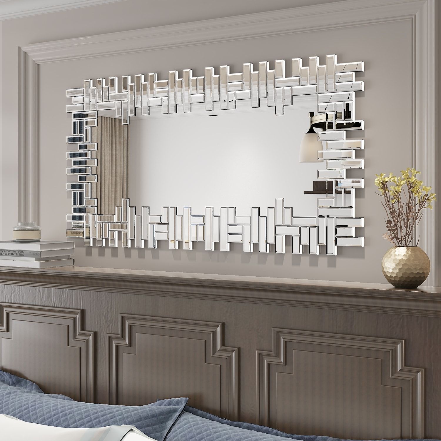 Sophisticated Ideas for Living Room Wall Decor Using Mirrors