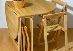 Folding Dining Table And Chairs