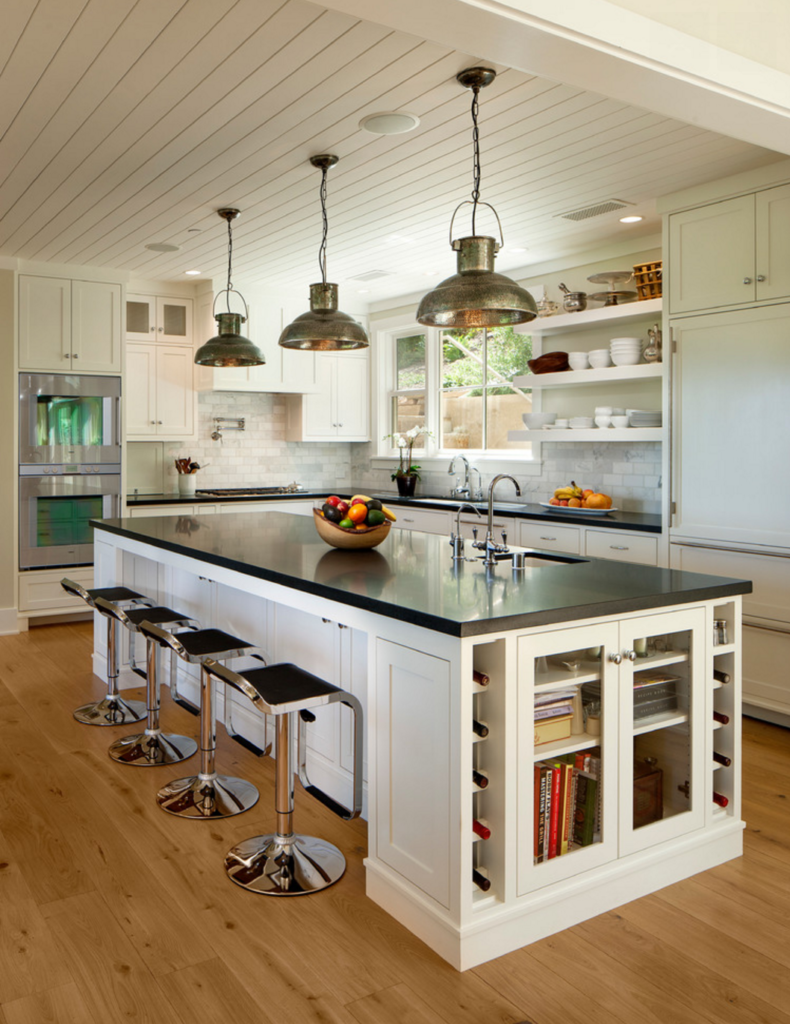 Large Kitchen Island With Seating And Storage