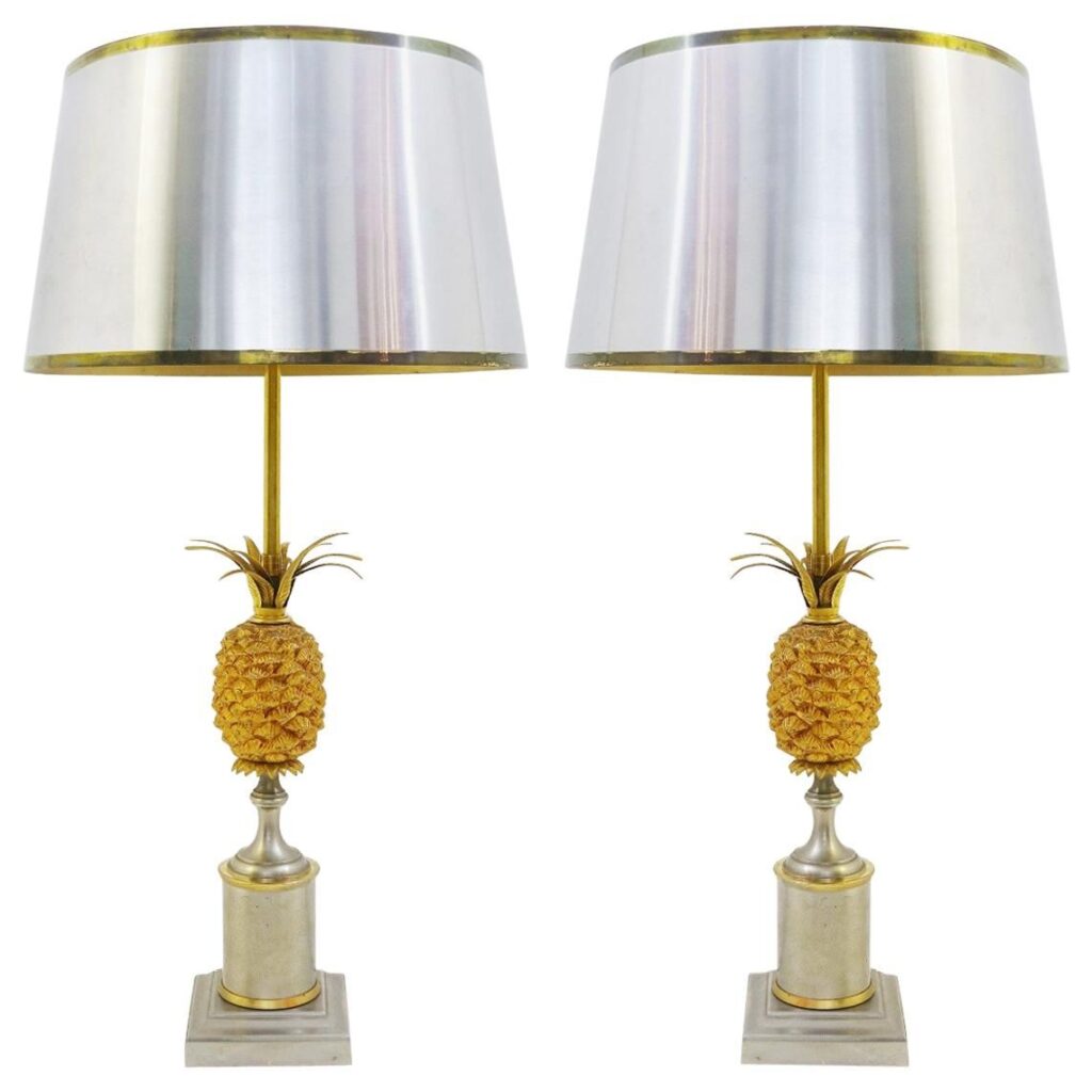 Pineapple Style Table Lamps
