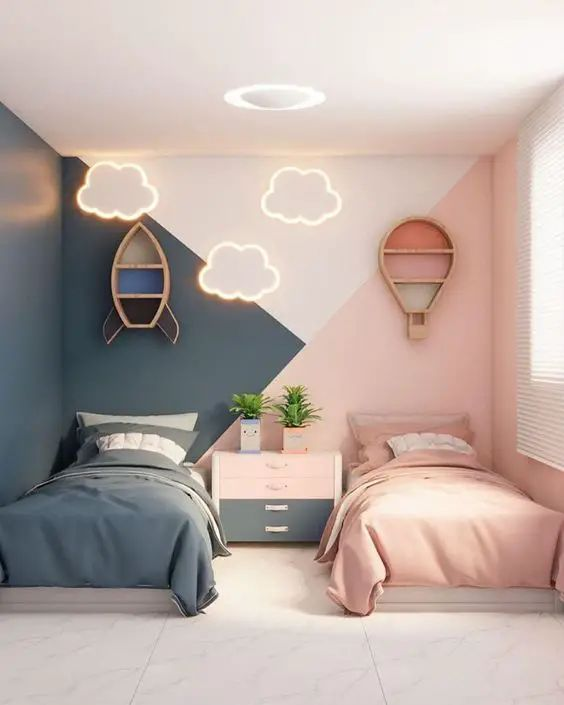 Simple Kids Room Design For Boys