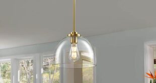 Clear Glass Pendant Lights For Kitchen Island