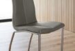 Faux Leather Dining Chairs With Chrome Legs