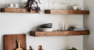 Floating Wall Shelves Kitchen