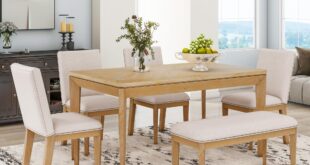 Kitchen Table Sets With Bench And Chairs