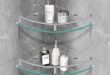 Tempered Glass Shower Shelves