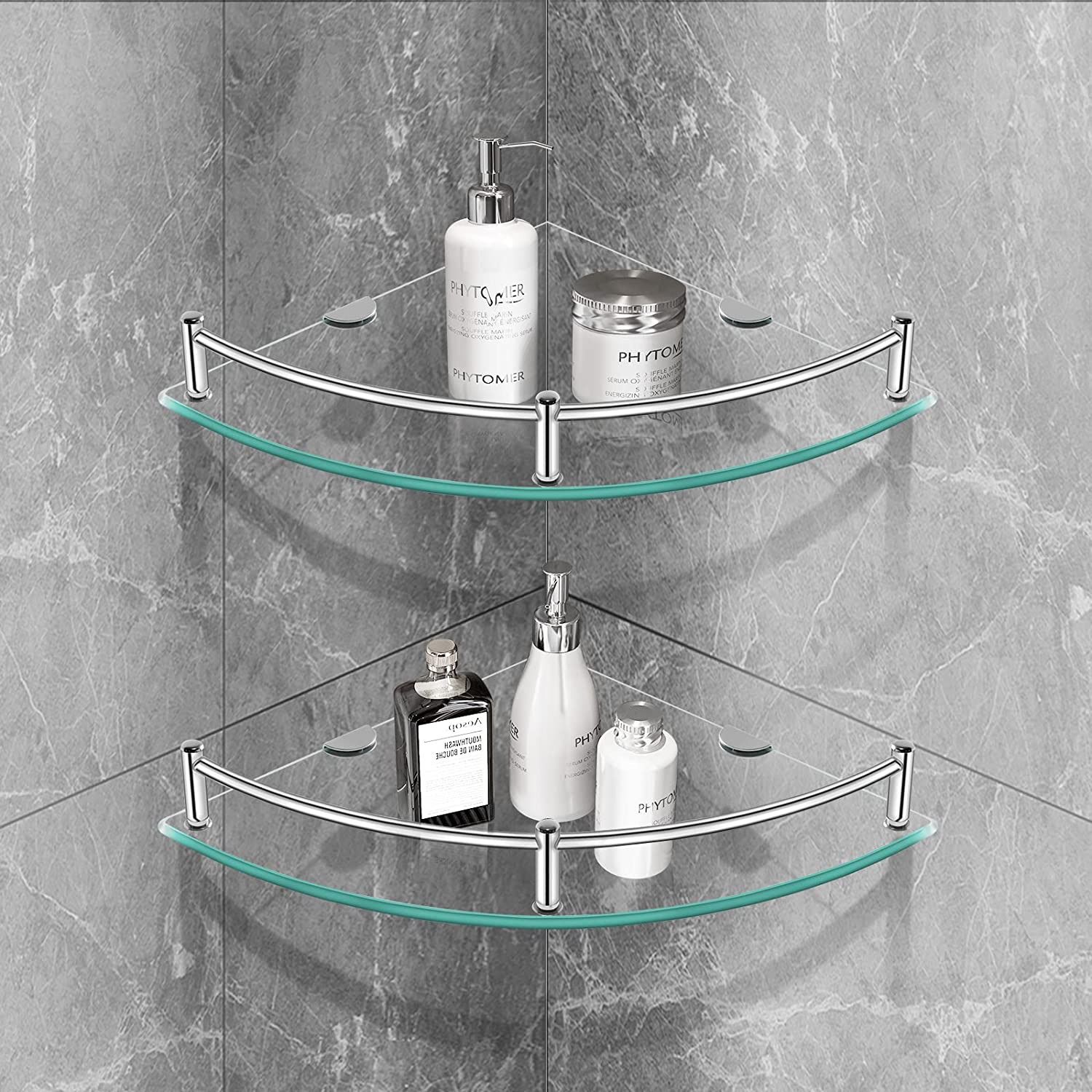 Stylish and Functional: Tempered Glass Shower Shelves for Your Bathroom