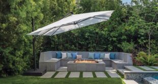 Rectangular Cantilever Patio Umbrella