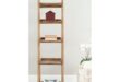 Wood Leaning Ladder Bookcase