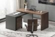 L Shaped Office Desk Modern