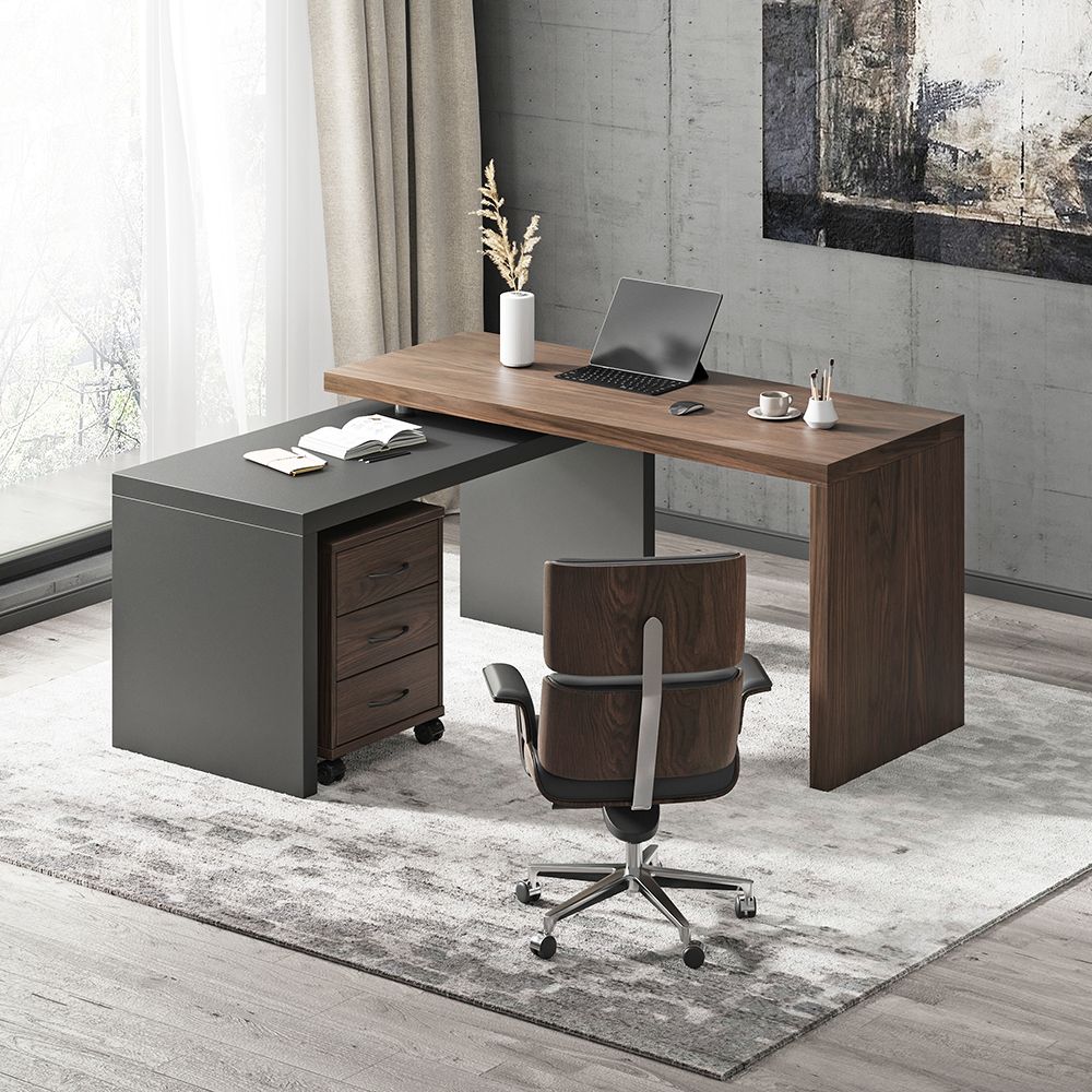 The Advantages of Modern L-Shaped Office Desks