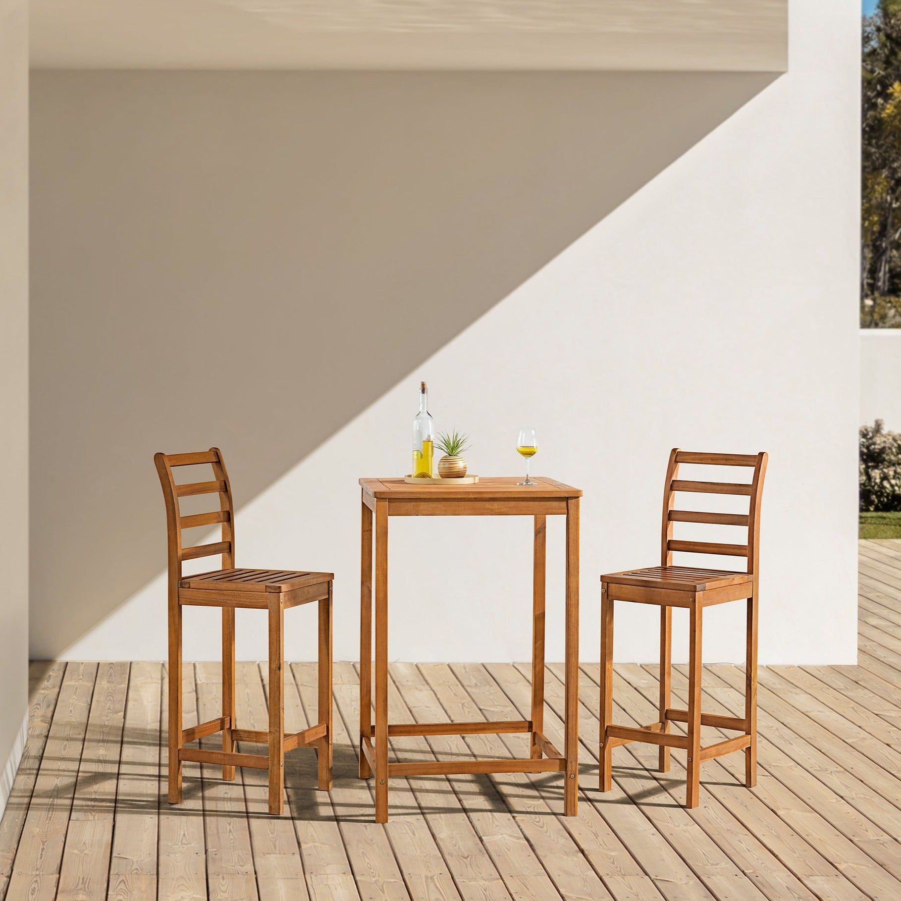 The Allure of Bar Height Patio Furniture Bistro Sets