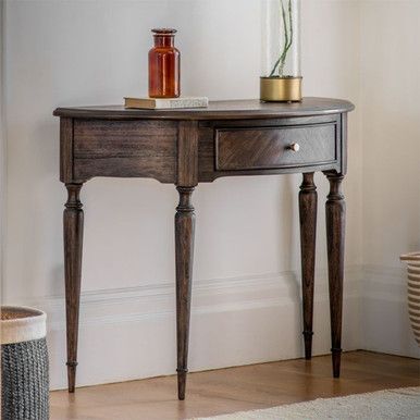 The Allure of Crescent Console Tables: A Stylish and Functional Addition to Any Space