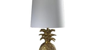 Pineapple Style Table Lamps