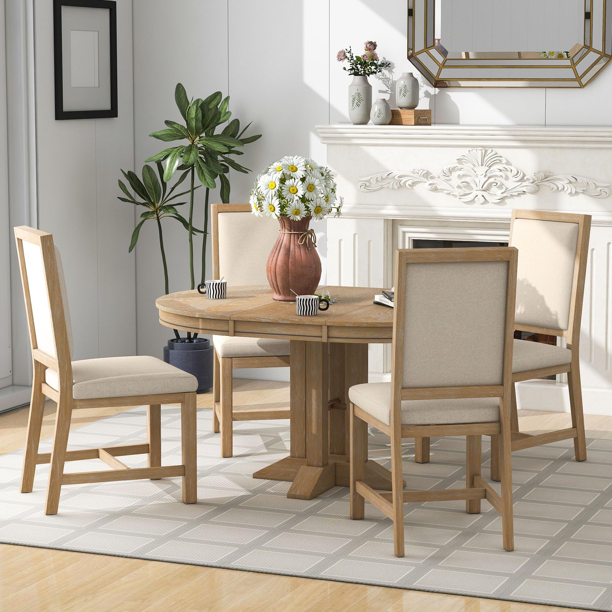 The Beauty and Functionality of Wood Kitchen Table and Chair Sets