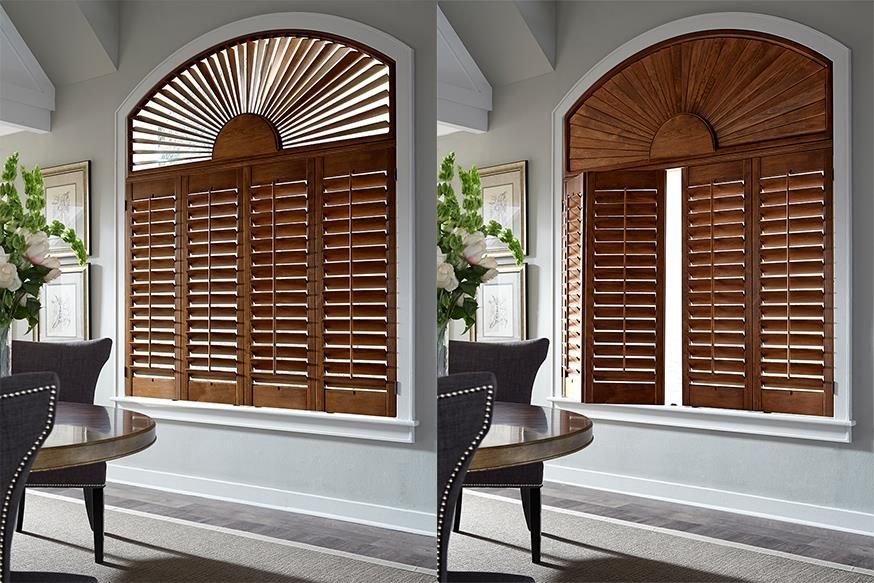 Faux Wood Plantation Shutters