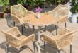 Rattan Garden Furniture Table Set