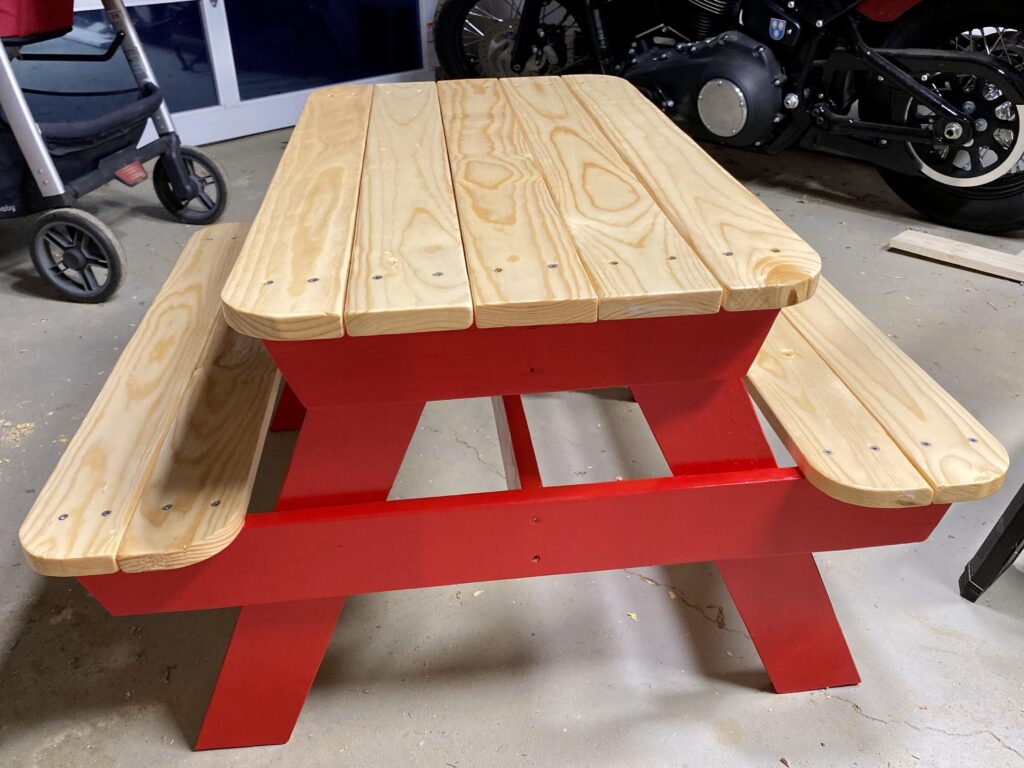 Wooden Picnic Tables