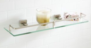 Tempered Glass Shower Shelves