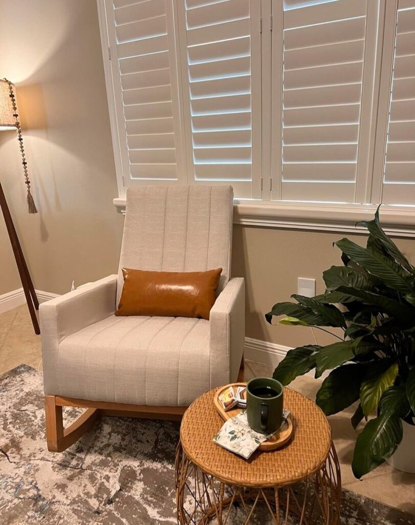 Upholstered Rocking Chair For Nursery