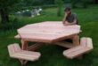 Wooden Picnic Tables