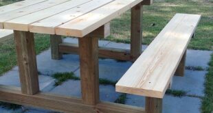 Wooden Picnic Tables