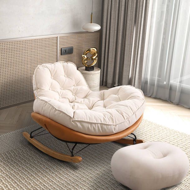 The Comfort and Elegance of an Upholstered Rocking Chair