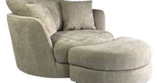 Cuddle Chair With Ottoman