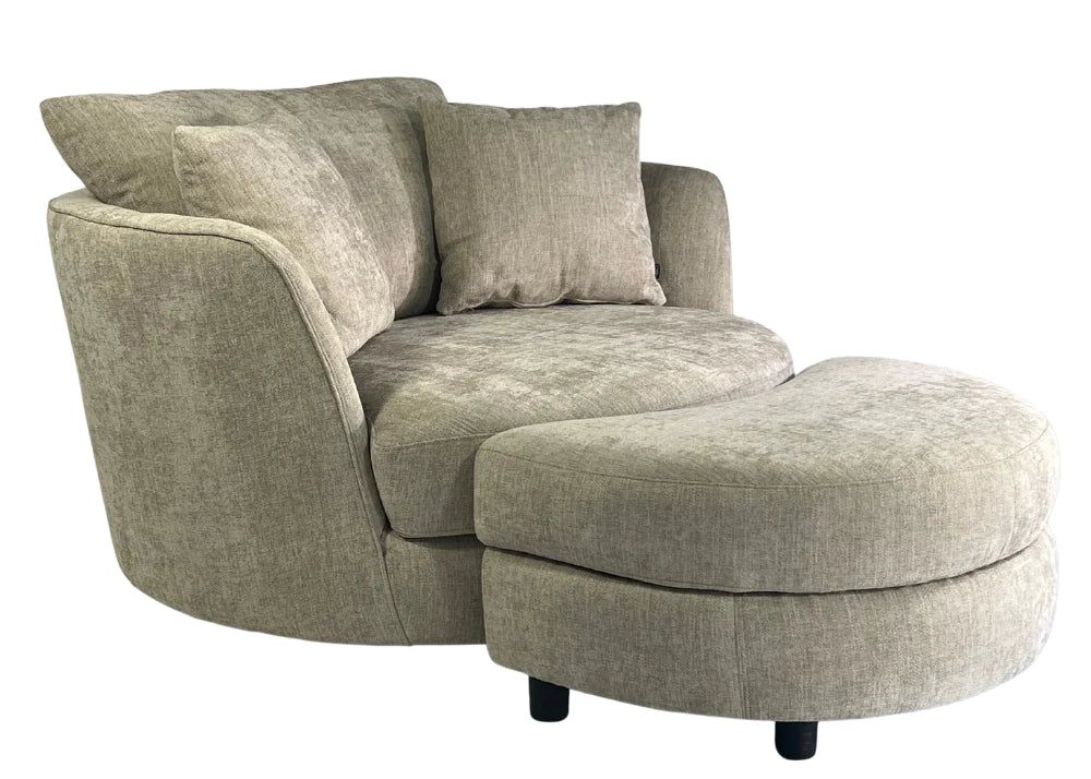 The Comfort and Style of a Cuddle Chair with Ottoman
