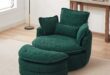 Cuddle Chair With Ottoman